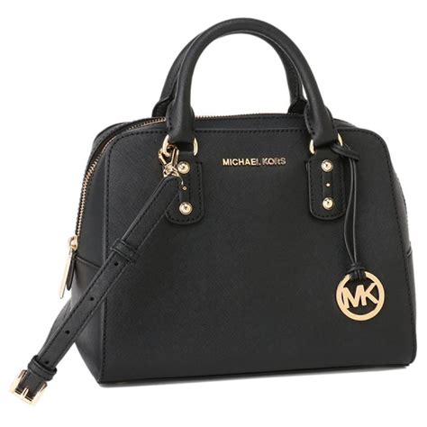 michael kors purse charm with black strap